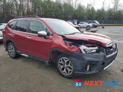 Czwarte zdjęcie samochodu z boku: 2021 SUBARU FORESTER PREMIUM VIN:JF2SKAFC5MH567548 - miniatura