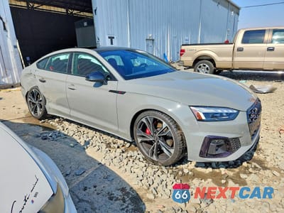 Czwarte zdjęcie samochodu z boku: 2022 AUDI S5 PREMIUM PLUS VIN:WAUC4CF52NA022473 - miniatura