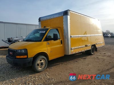 2023 GMC SAVANA G3500 BOX TRUCK ** RUN & DRIVE * PRI FLEET ** 7GZ37TC71PN003802 - główne zdjęcie licytacji z USA - miniatura