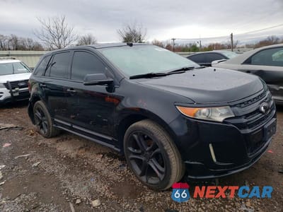 Czwarte zdjęcie samochodu z boku: 2013 FORD EDGE SPORT VIN:2FMDK4AK9DBE30225 - miniatura