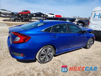 Trzecie zdjęcie samochodu z tyłu: 2017 HONDA CIVIC EXL VIN:19XFC1F74HE021920 - miniatura