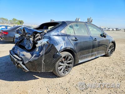 Trzecie zdjęcie samochodu z tyłu: 2023 TOYOTA COROLLA SE VIN:JTDP4MCEXPJ101794 - miniatura