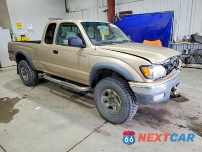 Czwarte zdjęcie samochodu z boku: 2003 TOYOTA TACOMA PRERUNNER V6 VIN:5TESN92N53Z163545 - miniatura