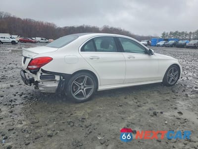 Trzecie zdjęcie samochodu z tyłu: 2016 MERCEDES-BENZ C 300 4MATIC VIN:WDDWF4KB1GR140763 - miniatura