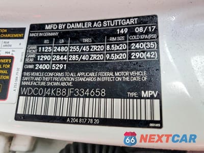 Zdjęcie 14 z 14 samochodu: 2018 MERCEDES-BENZ GLC COUPE 300 4MATIC VIN:WDC0J4KB8JF334658 - miniatura