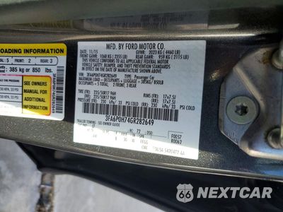 Zdjęcie 12 z 12 samochodu: 2016 FORD FUSION SE VIN:3FA6P0H74GR282649 - miniatura