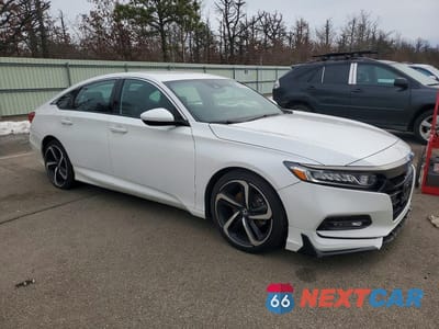 Czwarte zdjęcie samochodu z boku: 2020 HONDA ACCORD SPORT VIN:1HGCV1F36LA155089 - miniatura