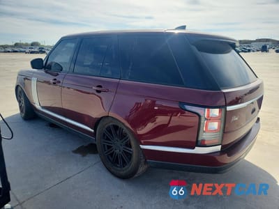 Drugie zdjęcie samochodu z przodu: 2017 LAND ROVER RANGE ROVER HSE VIN:SALGS2FV6HA325712 - miniatura