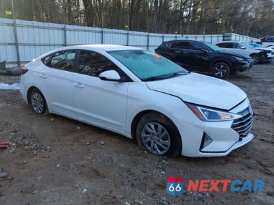 Czwarte zdjęcie samochodu z boku: 2020 HYUNDAI ELANTRA SE VIN:5NPD74LF5LH619012 - miniatura