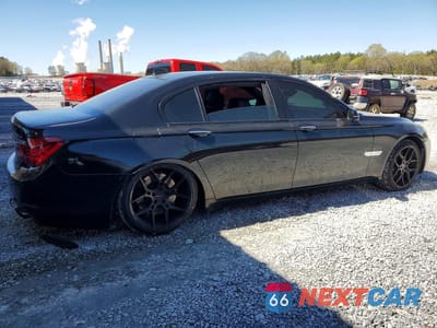 Trzecie zdjęcie samochodu z tyłu: 2014 BMW 750 LI VIN:WBAYE8C55ED135448 - miniatura