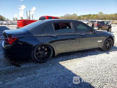Trzecie zdjęcie samochodu z tyłu: 2014 BMW 750 LI VIN:WBAYE8C55ED135448 - miniatura