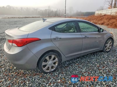 Trzecie zdjęcie samochodu z tyłu: 2011 HYUNDAI ELANTRA LIMITED VIN:KMHDH4AE2BU114777 - miniatura
