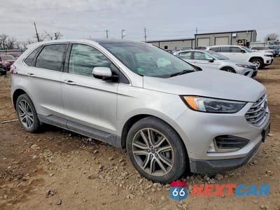 Czwarte zdjęcie samochodu z boku: 2019 FORD EDGE TITANIUM VIN:2FMPK4K91KBB60686 - miniatura