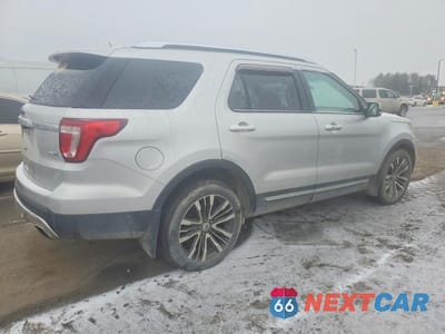 Trzecie zdjęcie samochodu z tyłu: 2017 FORD EXPLORER PLATINUM VIN:1FM5K8HT5HGA72436 - miniatura