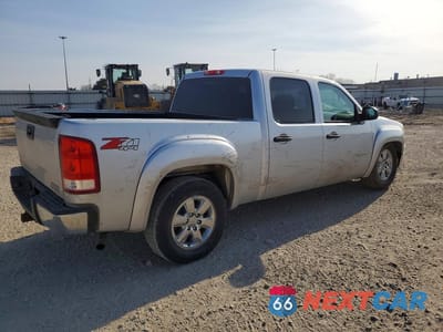 Trzecie zdjęcie samochodu z tyłu: 2013 GMC SIERRA K1500 SLE VIN:3GTP2VE77DG314807 - miniatura