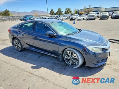 Czwarte zdjęcie samochodu z boku: 2016 HONDA CIVIC EX VIN:19XFC1F36GE020666 - miniatura