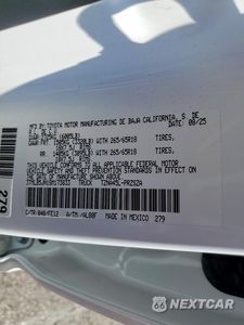 Zdjęcie 12 z 12 samochodu: 2025 TOYOTA TACOMA TRD SPORT VIN:3TMLB5JN1SM173833 - miniatura