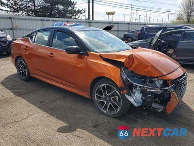 Czwarte zdjęcie samochodu z boku: 2024 NISSAN SENTRA SR VIN:3N1AB8DV4RY360297 - miniatura