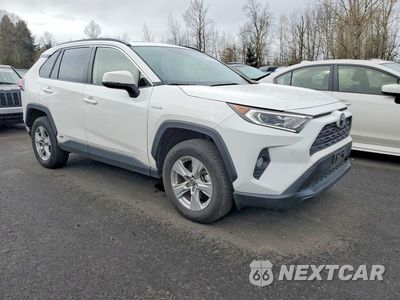 Czwarte zdjęcie samochodu z boku: 2019 TOYOTA RAV4 HYBRID XLE VIN:JTMRWRFV7KD505493 - miniatura