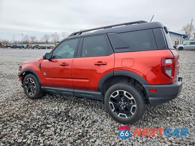 Drugie zdjęcie samochodu z przodu: 2024 FORD BRONCO SPORT OUTER BANKS VIN:3FMCR9C63RRE35224 - miniatura