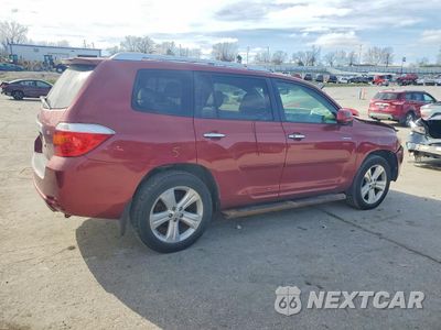 Trzecie zdjęcie samochodu z tyłu: 2009 TOYOTA HIGHLANDER LIMITED VIN:JTEES42A892149492 - miniatura