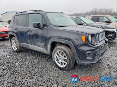 Czwarte zdjęcie samochodu z boku: 2022 JEEP RENEGADE LATITUDE VIN:ZACNJDB15NPN78979 - miniatura
