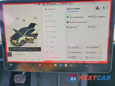 Zdjęcie 9 z 13 samochodu: 2022 TESLA MODEL Y VIN:7SAYGAEE6NF518246 - miniatura