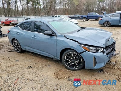 Czwarte zdjęcie samochodu z boku: 2025 NISSAN SENTRA SR VIN:3N1AB8DV4SY233748 - miniatura