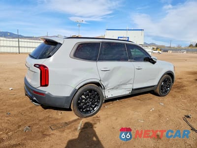 Trzecie zdjęcie samochodu z tyłu: 2022 KIA TELLURIDE SX VIN:5XYP5DHC2NG232882 - miniatura