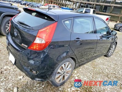 Trzecie zdjęcie samochodu z tyłu: 2017 HYUNDAI ACCENT SE VIN:KMHCT5AE7HU308178 - miniatura