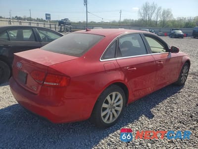 Trzecie zdjęcie samochodu z tyłu: 2011 AUDI A4 PREMIUM PLUS VIN:WAUFFAFLXBN047197 - miniatura