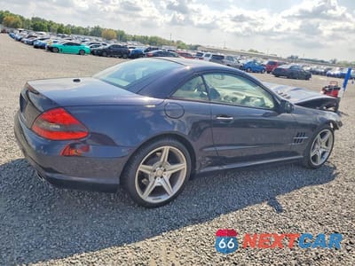 Trzecie zdjęcie samochodu z tyłu: 2011 MERCEDES-BENZ SL 550 VIN:WDBSK7BA6BF163008 - miniatura