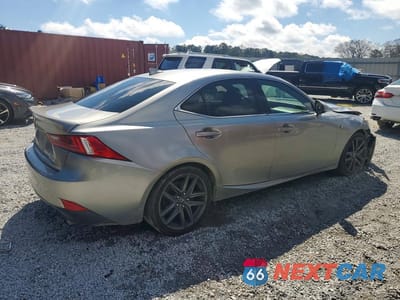 Trzecie zdjęcie samochodu z tyłu: 2015 LEXUS IS 250 BASE VIN:JTHBF1D21F5057746 - miniatura