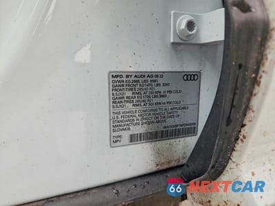 Zdjęcie 12 z 12 samochodu: 2023 AUDI Q7 PRESTIGE VIN:WA1VXBF78PD002206 - miniatura