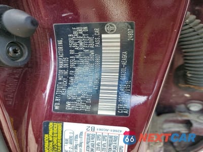 Zdjęcie 12 z 12 samochodu: 2006 TOYOTA AVALON XLS VIN:4T1BK36B76U068807 - miniatura