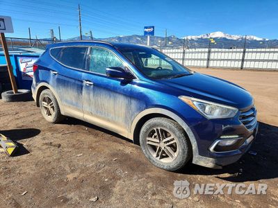 Czwarte zdjęcie samochodu z boku: 2017 HYUNDAI SANTA FE SPORT 2.4L VIN:5XYZU3LBXHG489118 - miniatura