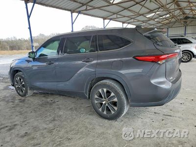 Drugie zdjęcie samochodu z przodu: 2020 TOYOTA HIGHLANDER XLE VIN:5TDGZRAHXLS506952 - miniatura