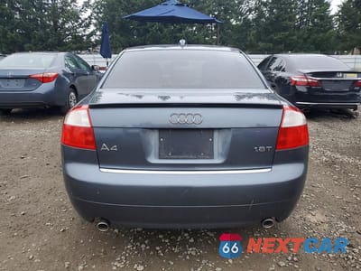 Zdjęcie 6 z 11 samochodu: 2004 AUDI A4 1.8T VIN:WAUJC68EX4A217230 - miniatura