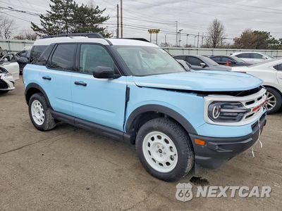 Czwarte zdjęcie samochodu z boku: 2023 FORD BRONCO SPORT HERITAGE VIN:3FMCR9G69PRD64182 - miniatura