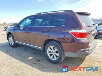 Drugie zdjęcie samochodu z przodu: 2012 TOYOTA HIGHLANDER BASE VIN:5TDBK3EH0CS125892 - miniatura