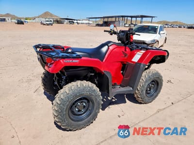 Czwarte zdjęcie samochodu z boku: 2025 HONDA TRX520 FA VIN:1HFTE4623SJ101406 - miniatura