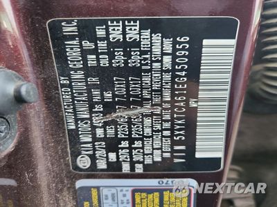 Zdjęcie 12 z 12 samochodu: 2014 KIA SORENTO LX VIN:5XYKTCA61EG450956 - miniatura