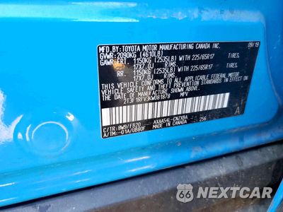 Zdjęcie 12 z 13 samochodu: 2019 TOYOTA RAV4 LE VIN:2T3F1RFV3KW081878 - miniatura
