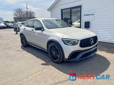 Czwarte zdjęcie samochodu z boku: 2021 MERCEDES-BENZ GLC COUPE 63 S 4MATIC AMG VIN:W1N0J8KB6MF868476 - miniatura