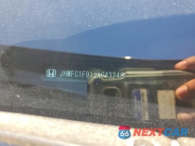 Zdjęcie 12 z 12 samochodu: 2018 HONDA CIVIC TOURING VIN:JHMFC1F91JX043248 - miniatura