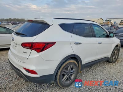 Trzecie zdjęcie samochodu z tyłu: 2018 HYUNDAI SANTA FE SPORT 2.4L VIN:5NMZU3LB1JH104931 - miniatura