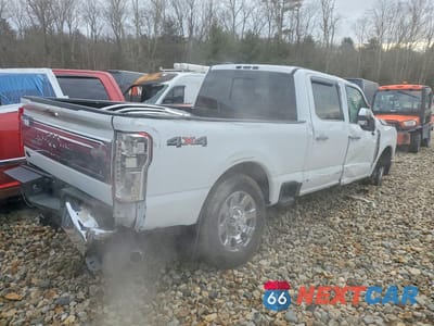 Trzecie zdjęcie samochodu z tyłu: 2024 FORD F350 SUPER DUTY VIN:1FT8W3BN4RED23320 - miniatura