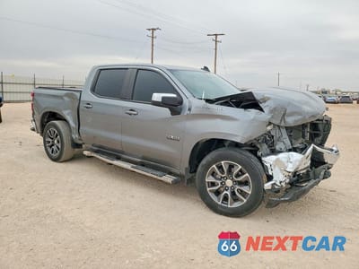 Czwarte zdjęcie samochodu z boku: 2020 CHEVROLET SILVERADO C1500 LT VIN:3GCPWCEK6LG200065 - miniatura