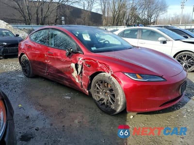 Czwarte zdjęcie samochodu z boku: 2025 TESLA MODEL 3 VIN:5YJ3E1EA4SF933216 - miniatura