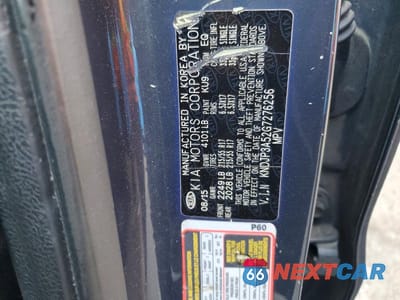 Zdjęcie 12 z 12 samochodu: 2016 KIA SOUL + VIN:KNDJP3A52G7276256 - miniatura